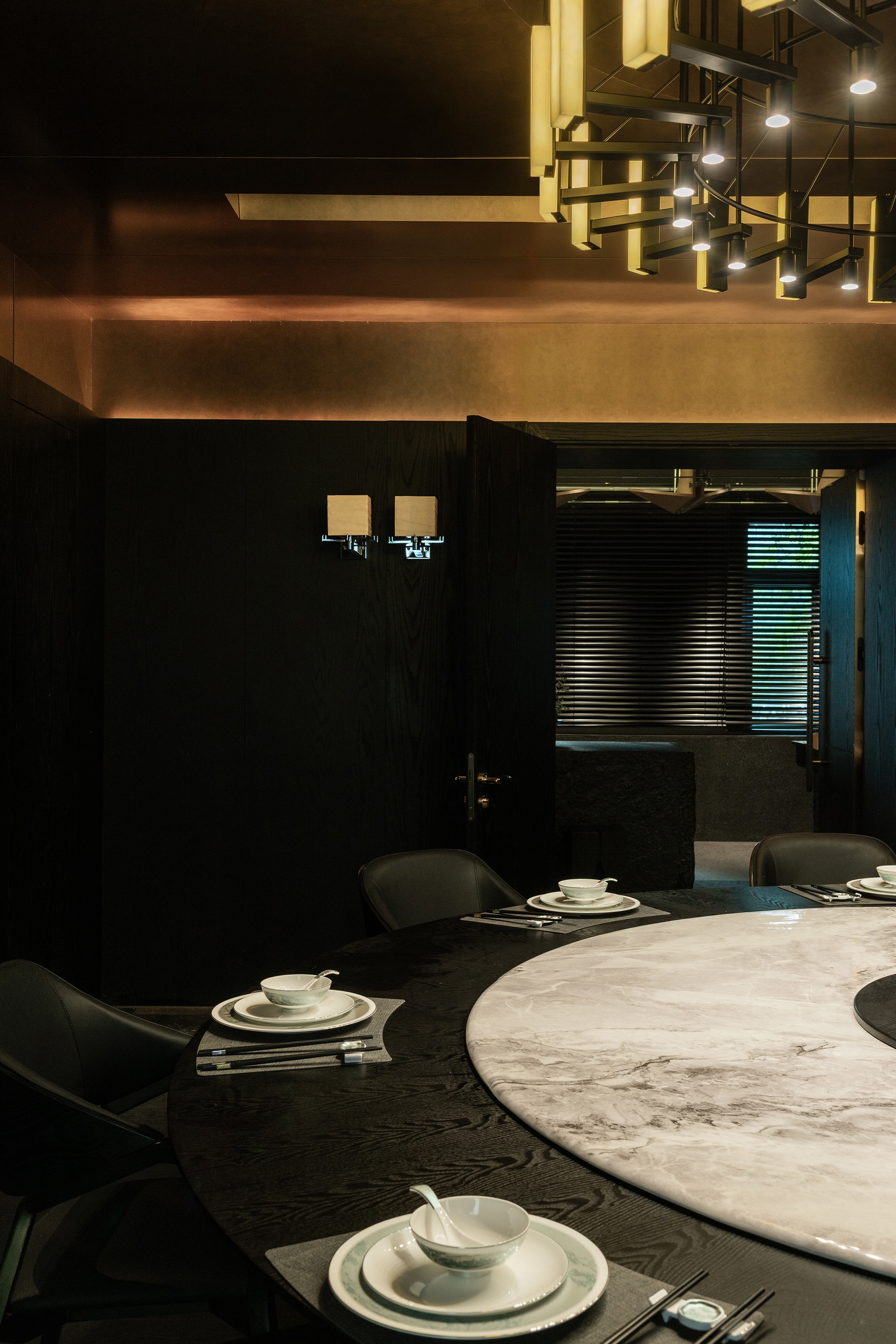 隐逸东方·五韵流形 北京300㎡餐饮空间丨中国北京丨营造清美空间-47