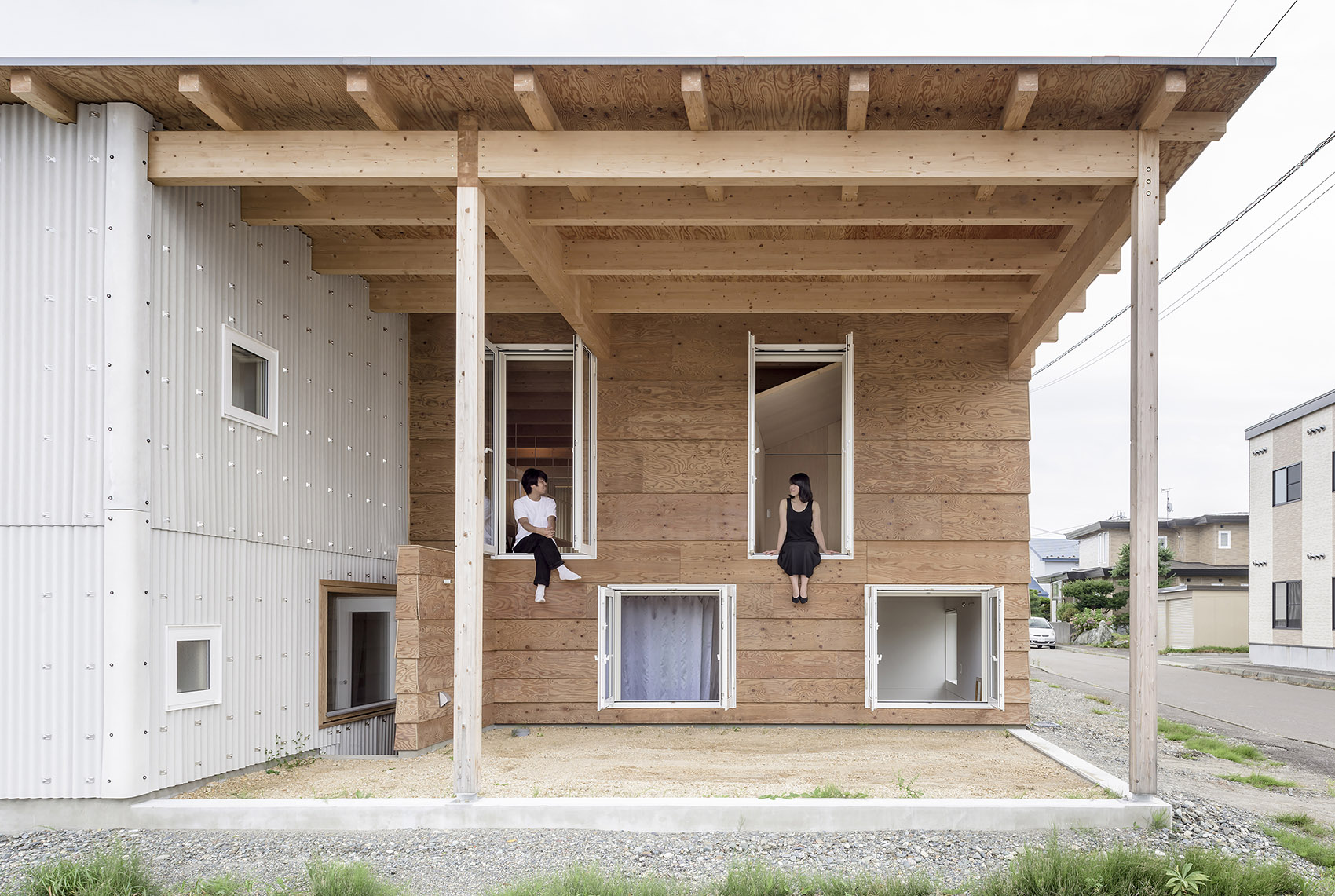 屋顶与矩形-北海道住宅 / Jun Igarashi Architects-3