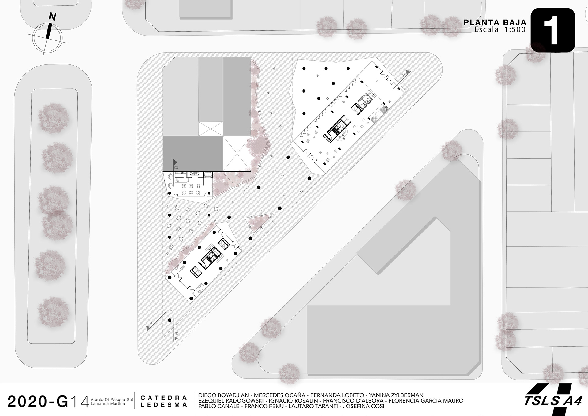 Proyecto Académico A4 | Escuela Arte + Torre Viviendas-8