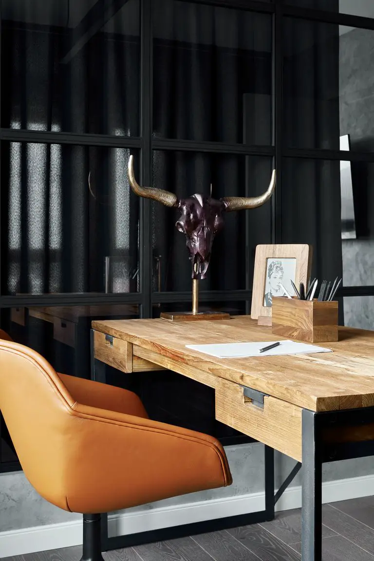 莫斯科新派暗黑工业风公寓设计-6