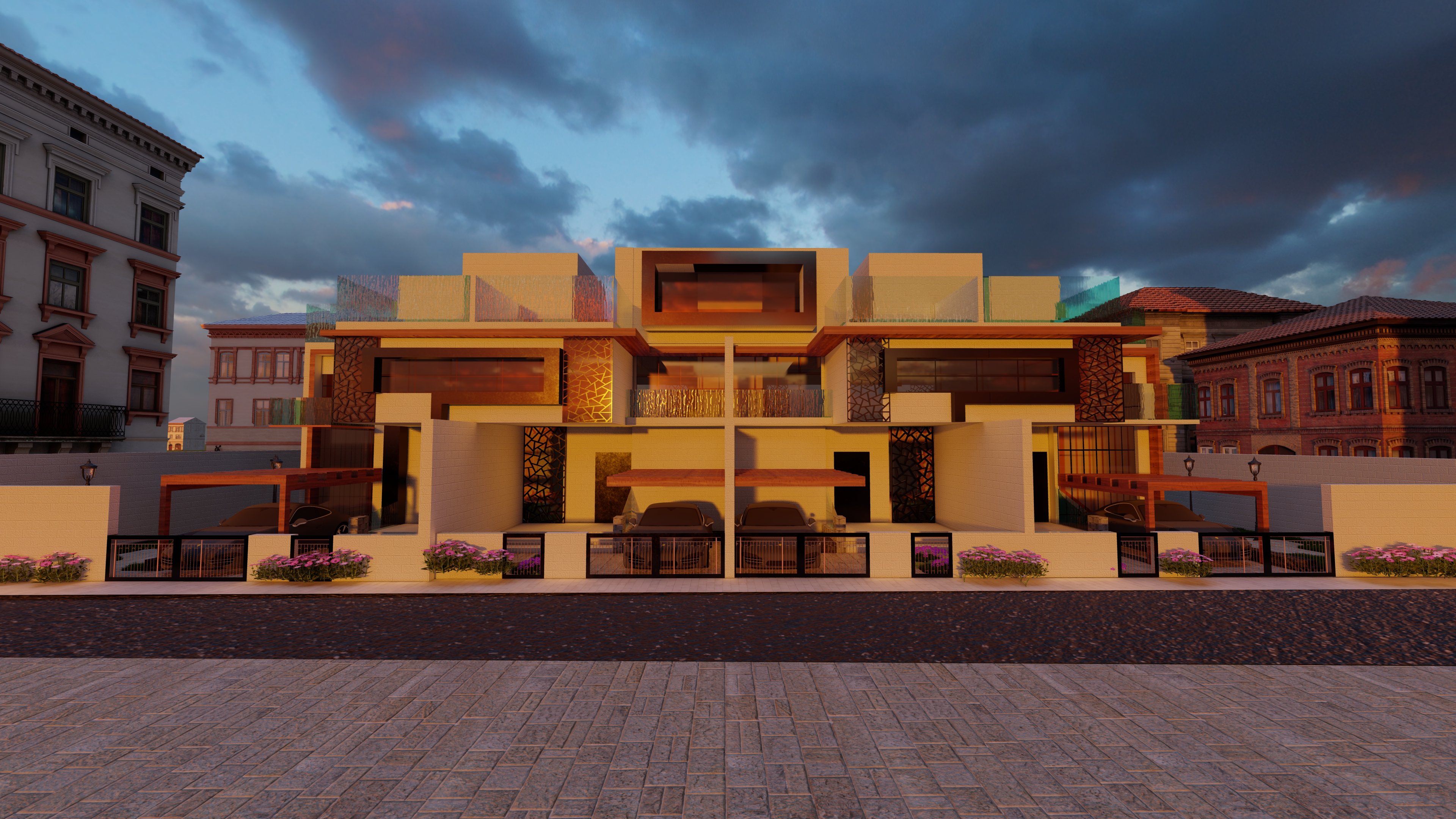 townhouse modeling in El Mansoura-3