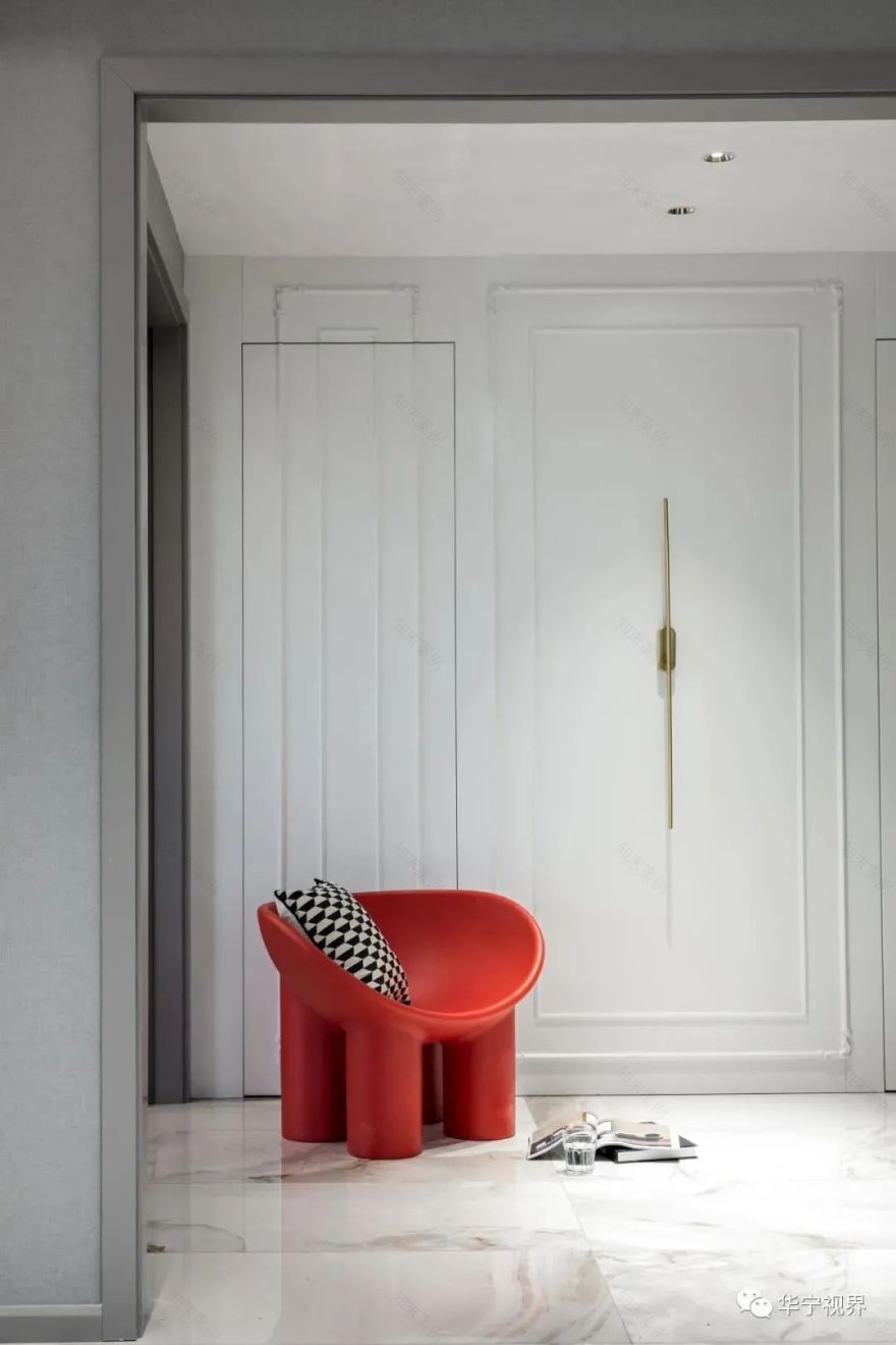 220㎡现代轻奢风装修案例丨中国日照丨广东华宁装饰-3