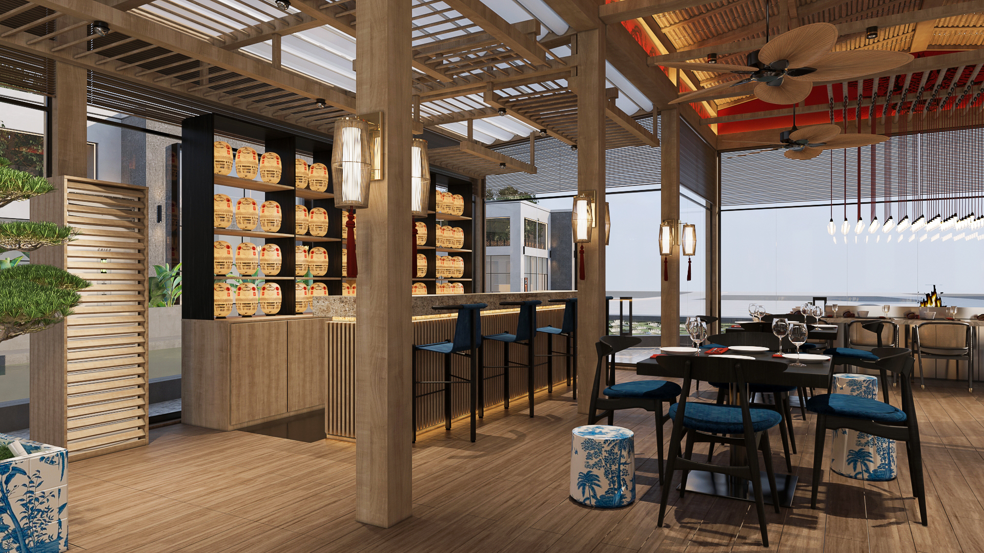 RED（寿司餐厅）丨Ninetr Design House-15