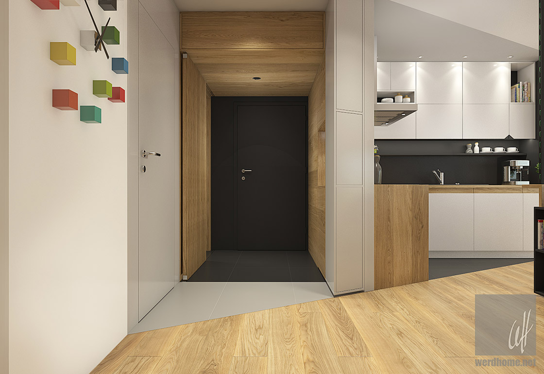 WERDHOME | Projekt wnętrza mieszkania w Krakowie-6