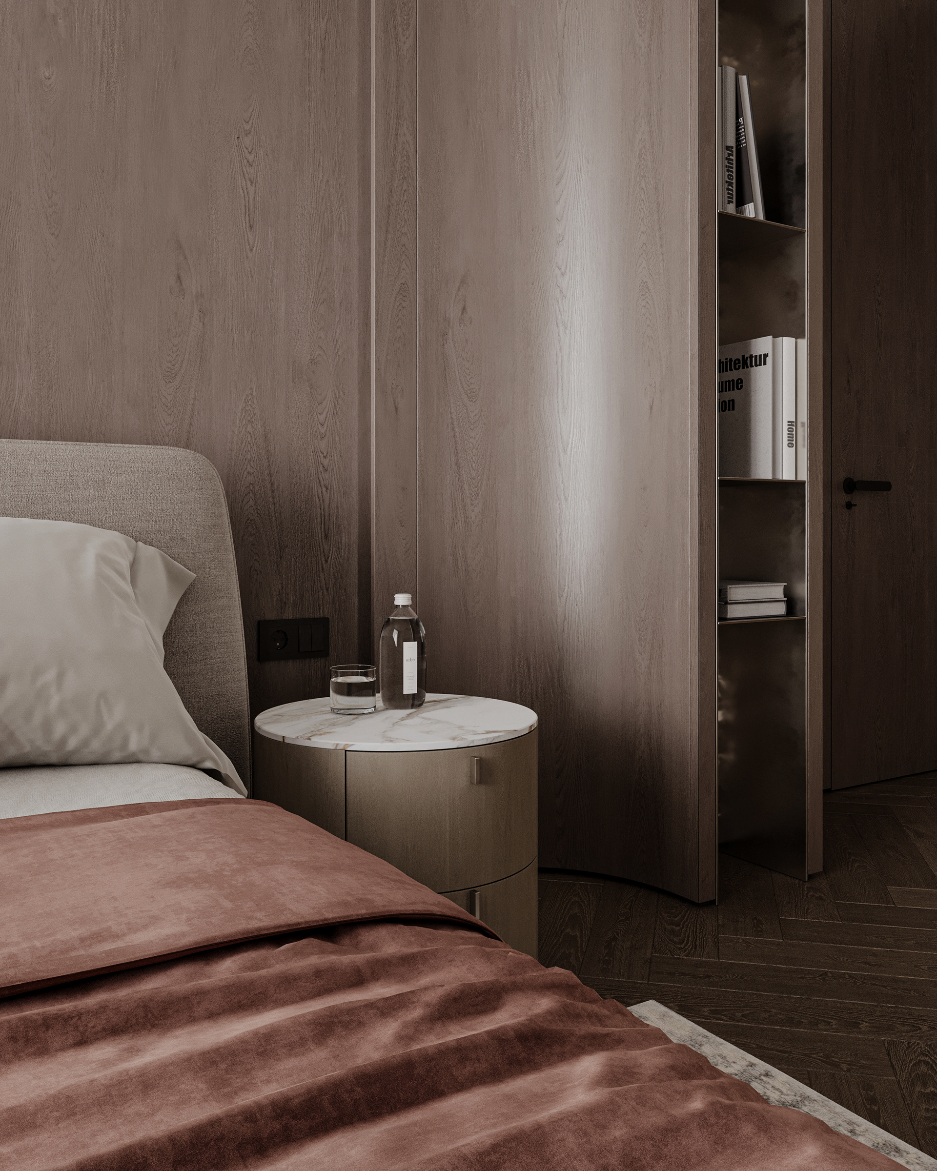 日落项目 主卧室丨Sher.Architects-11