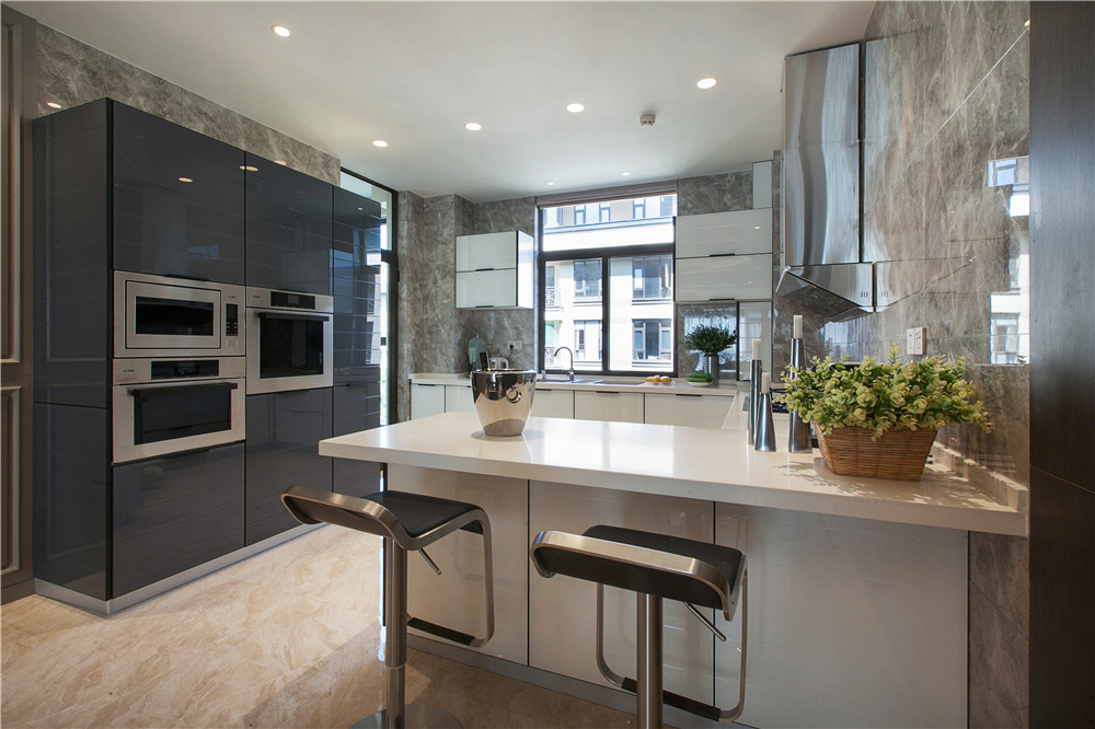 欢乐佳园现代前卫三口之家,精致轻奢生活空间-47