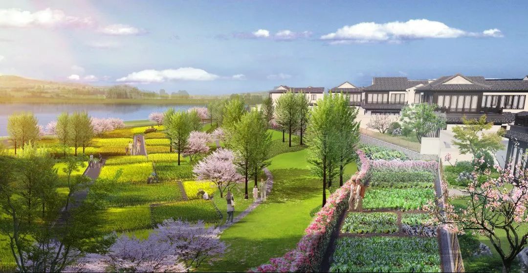 青岛桃李春风小镇 | 田园牧歌与尧王山水的空间叙事-82