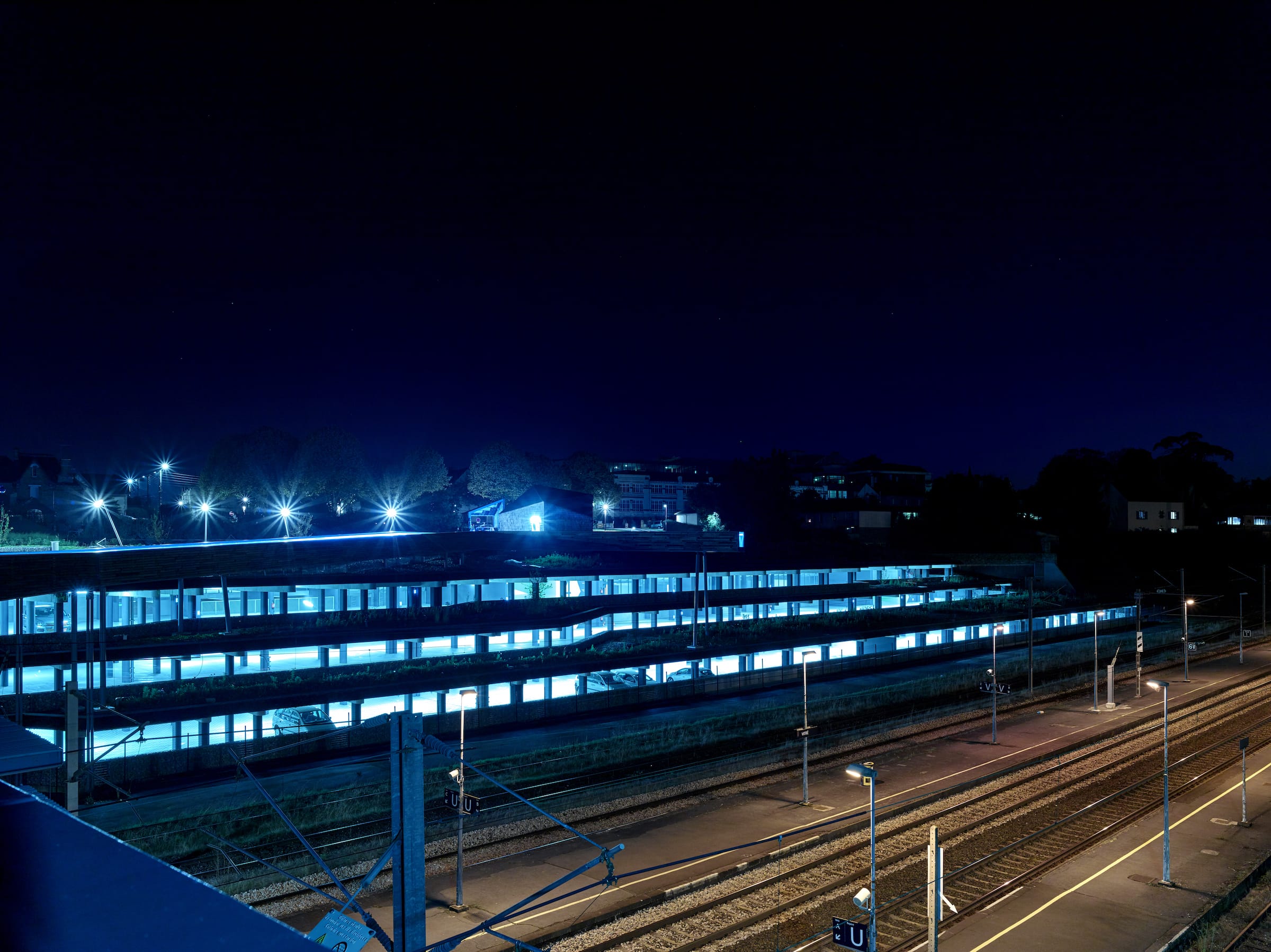 法国维特尔市多功能联运立交桥设计丨TETRARC Architects-14