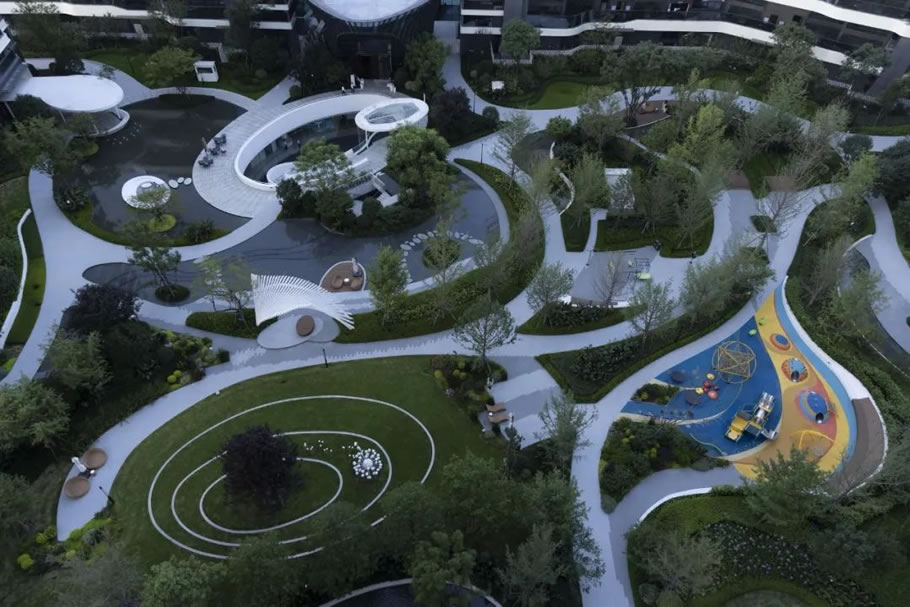 成都国宾锦麟天玺丨中国成都丨广亩景观-6