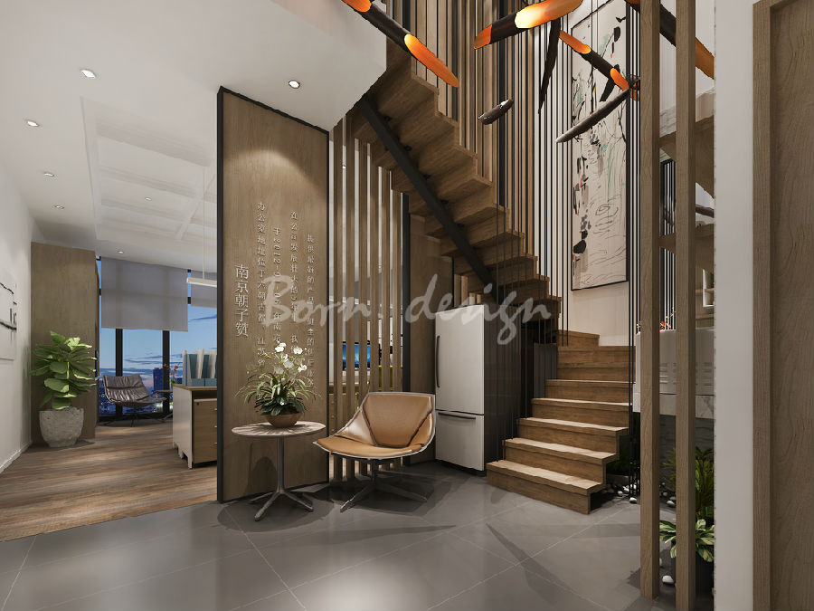 南京贸易公司新中式办公室设计 Project name:nanjing trading company-6