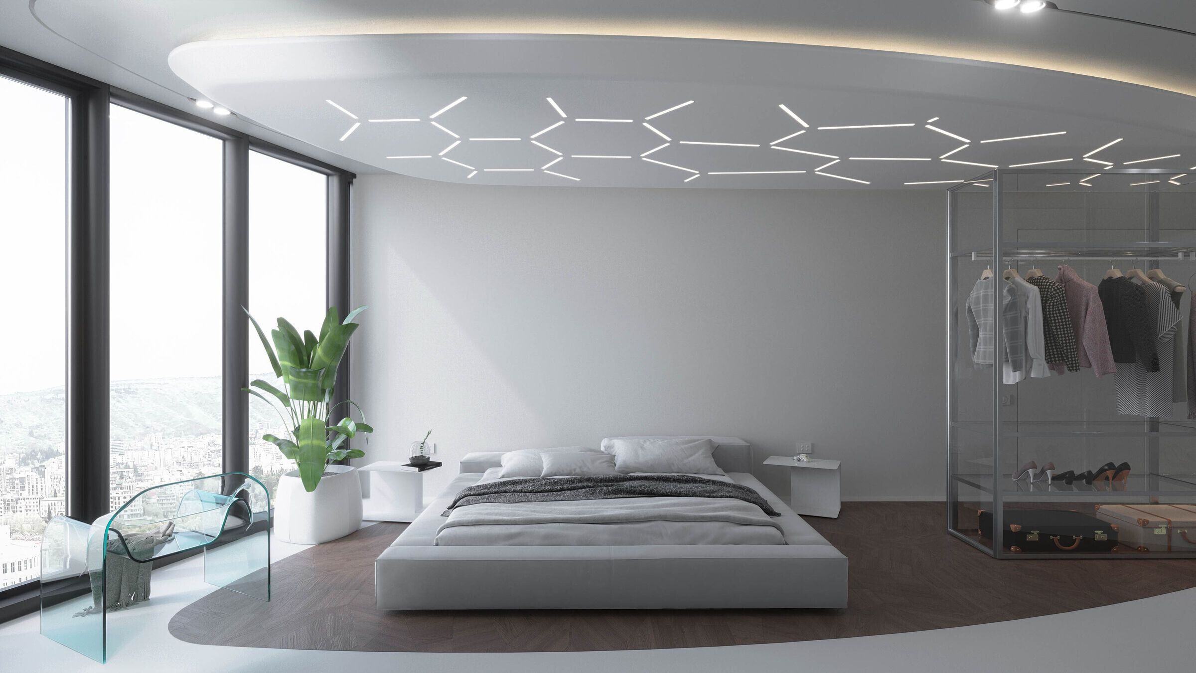 曲线玻璃幕墙打造动态空间丨STIPFOLD-9