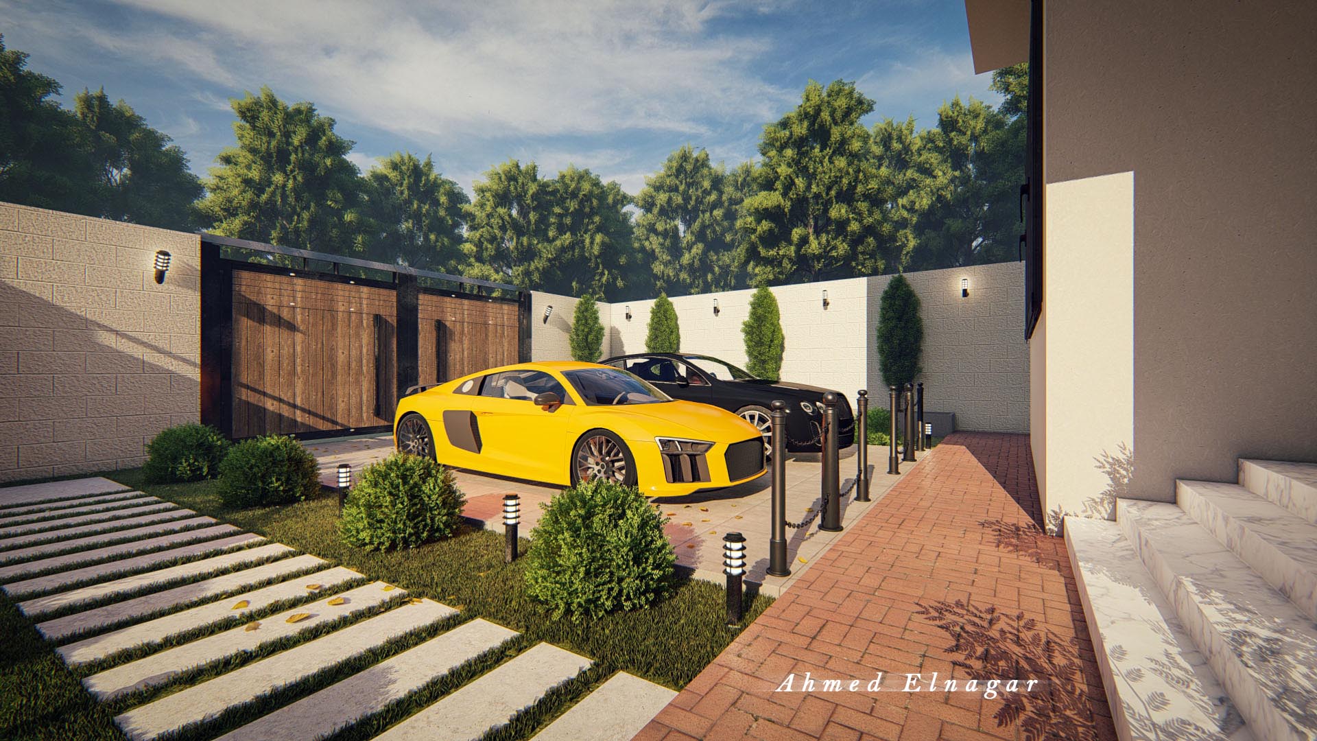 别墅花园设计 14丨阿联酋迪拜-11