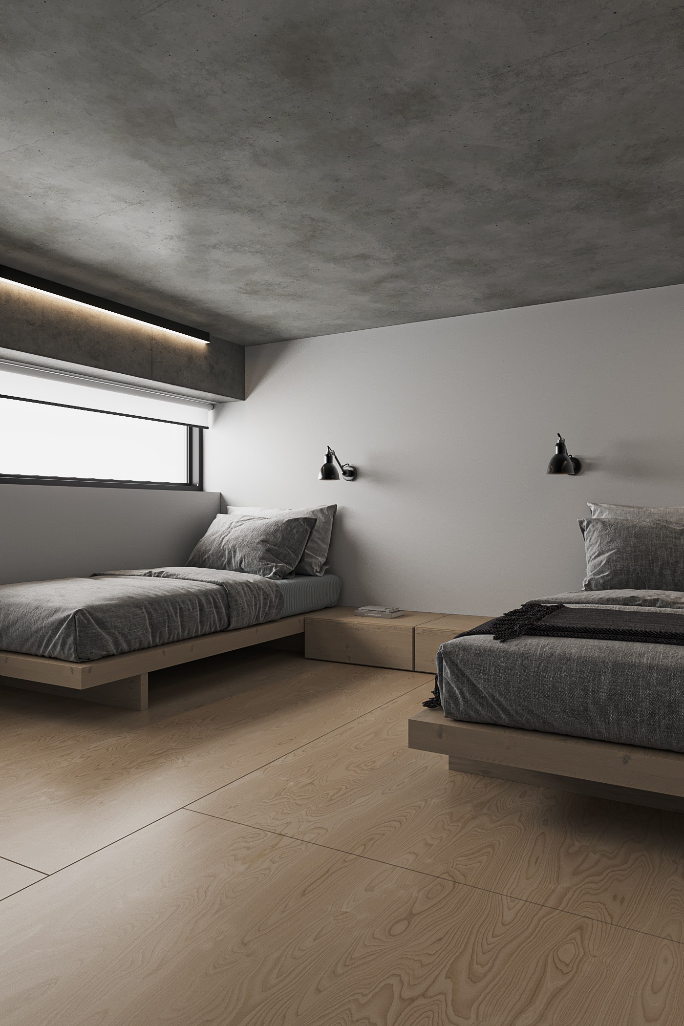 100㎡黑色系住宅设计 超有质感！-14