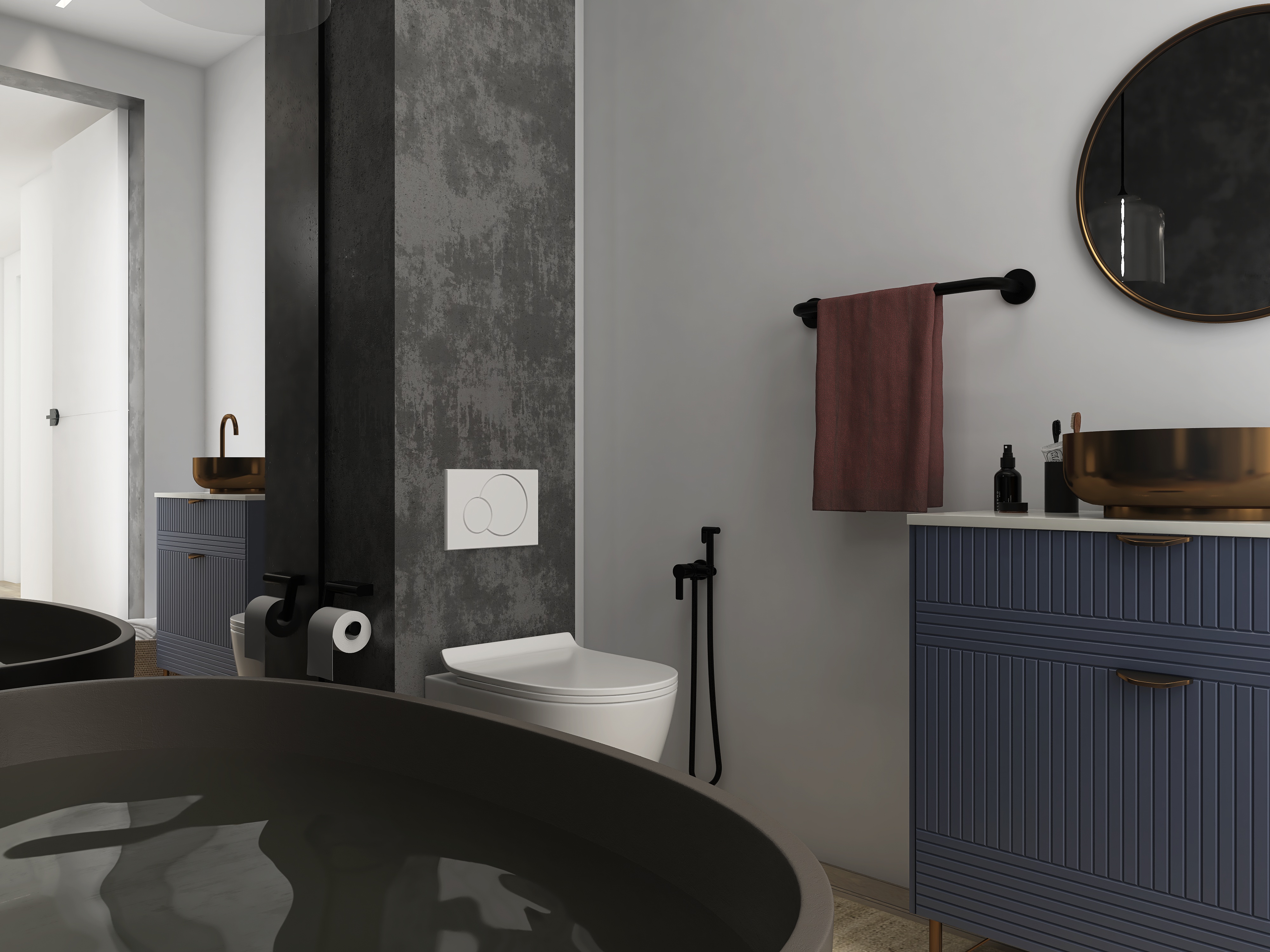 Визуализация ванной комнаты 5 м2-3