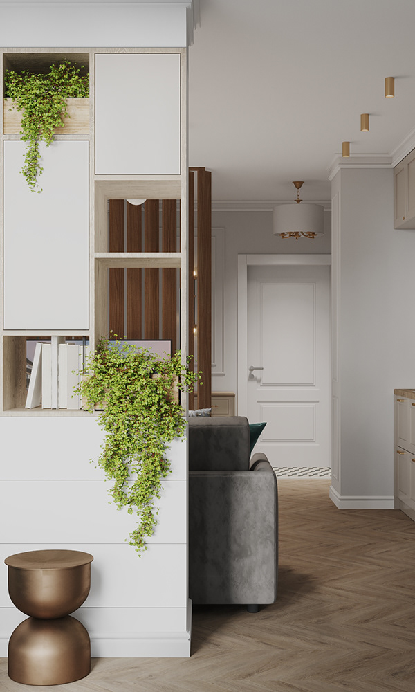 萨马拉市71平米城市公寓更新项目丨俄罗斯萨马拉丨维多利亚·叶罗希娜（Виктория Ерохина）-9