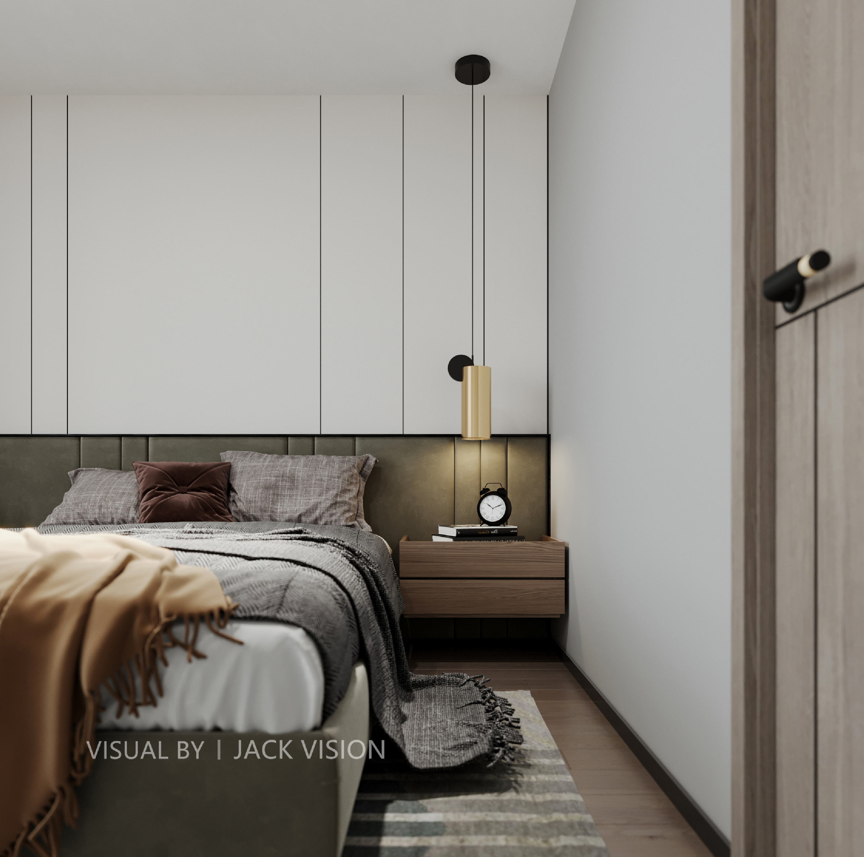 湖南现代简约风平层设计丨中国湖南丨拾集设计-11