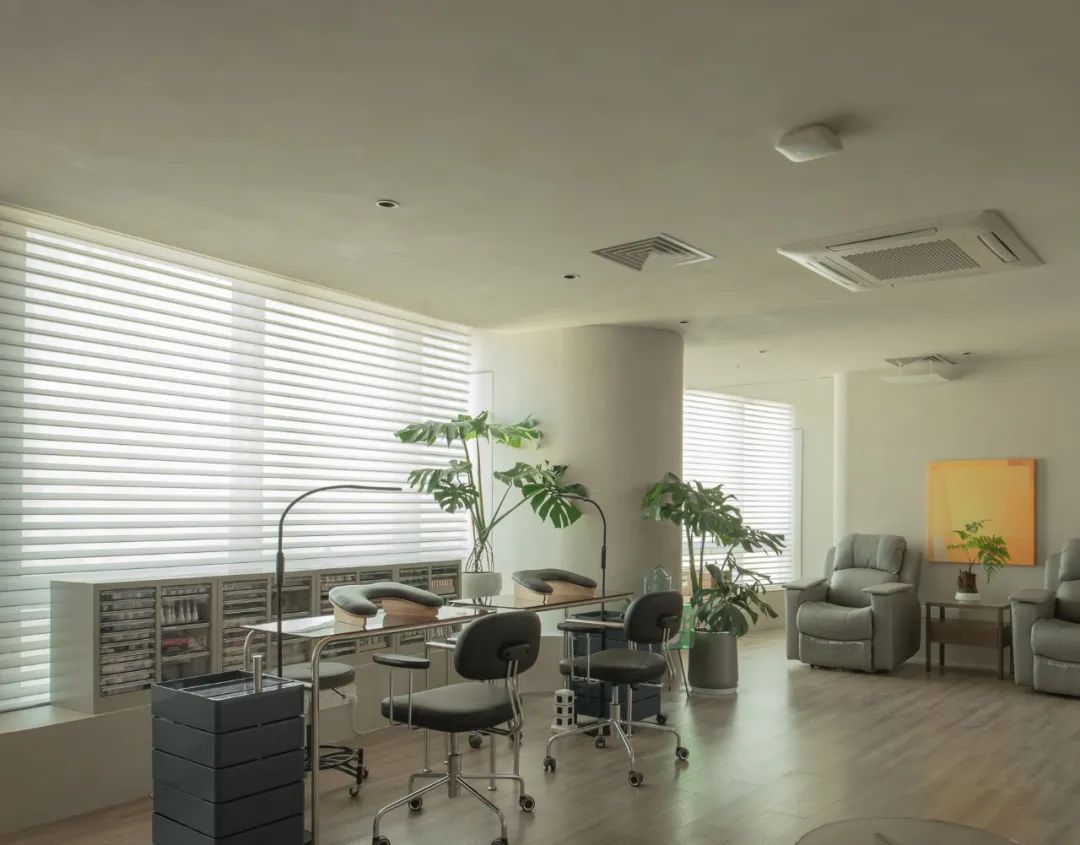 都市中的女性休憩空间 MMJ美甲美睫静安寺店丨中国上海丨多棵设计Studio DOTCOF-9