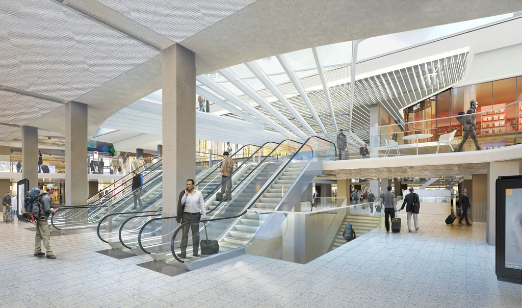 巴黎蒙帕纳斯火车站购物中心改造-17