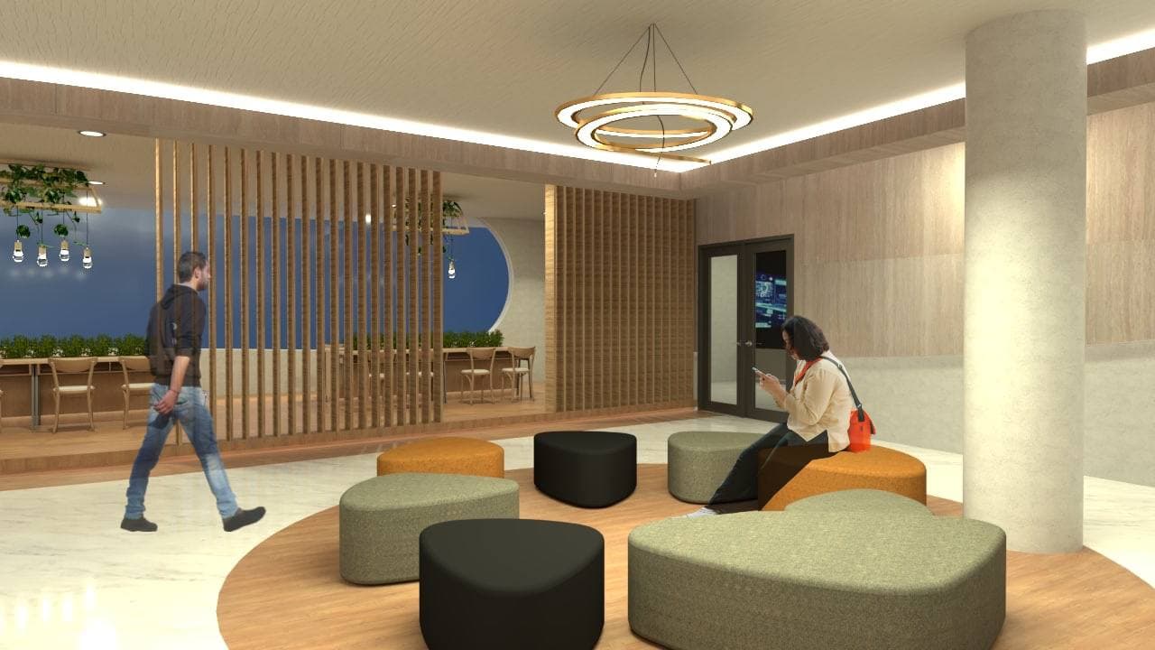 Temasek Aviation Academy 学生互动开放空间设计-5