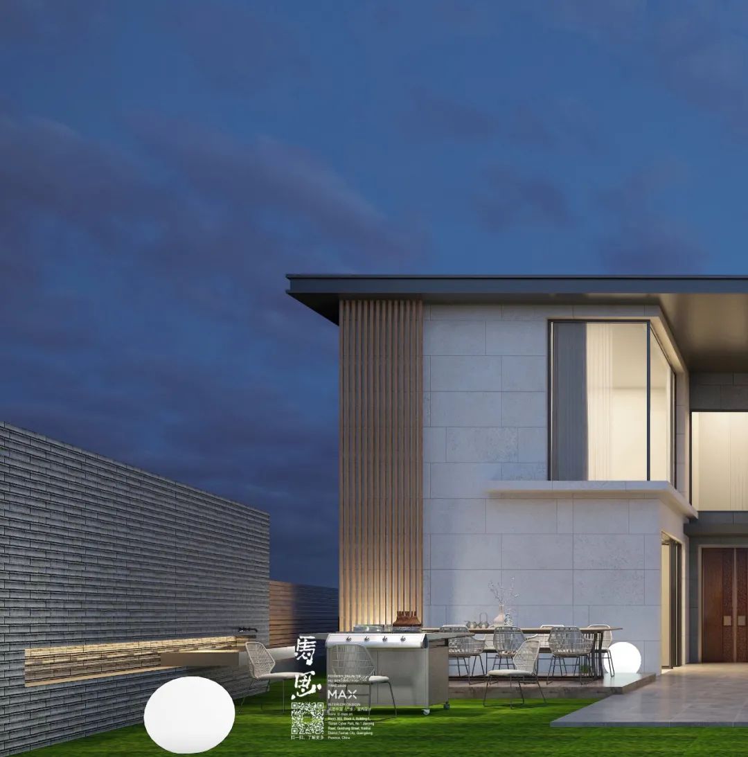 马思室内设计 | 现代轻奢别墅, 间至味是清欢-22