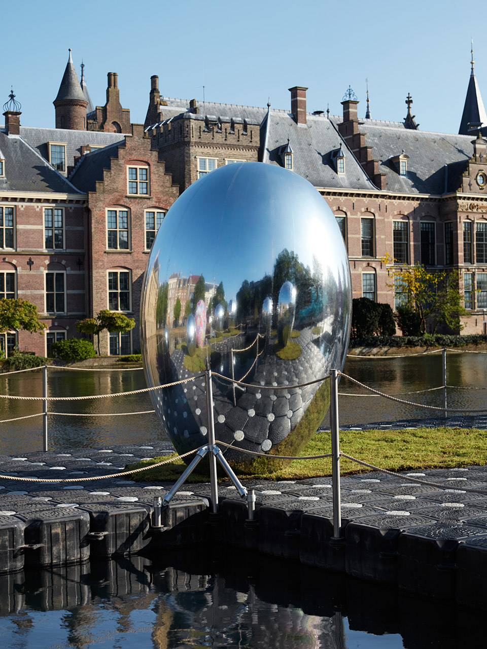 海牙2024BlowUP艺术节 Hofvijver漂浮花园丨荷兰海牙-31