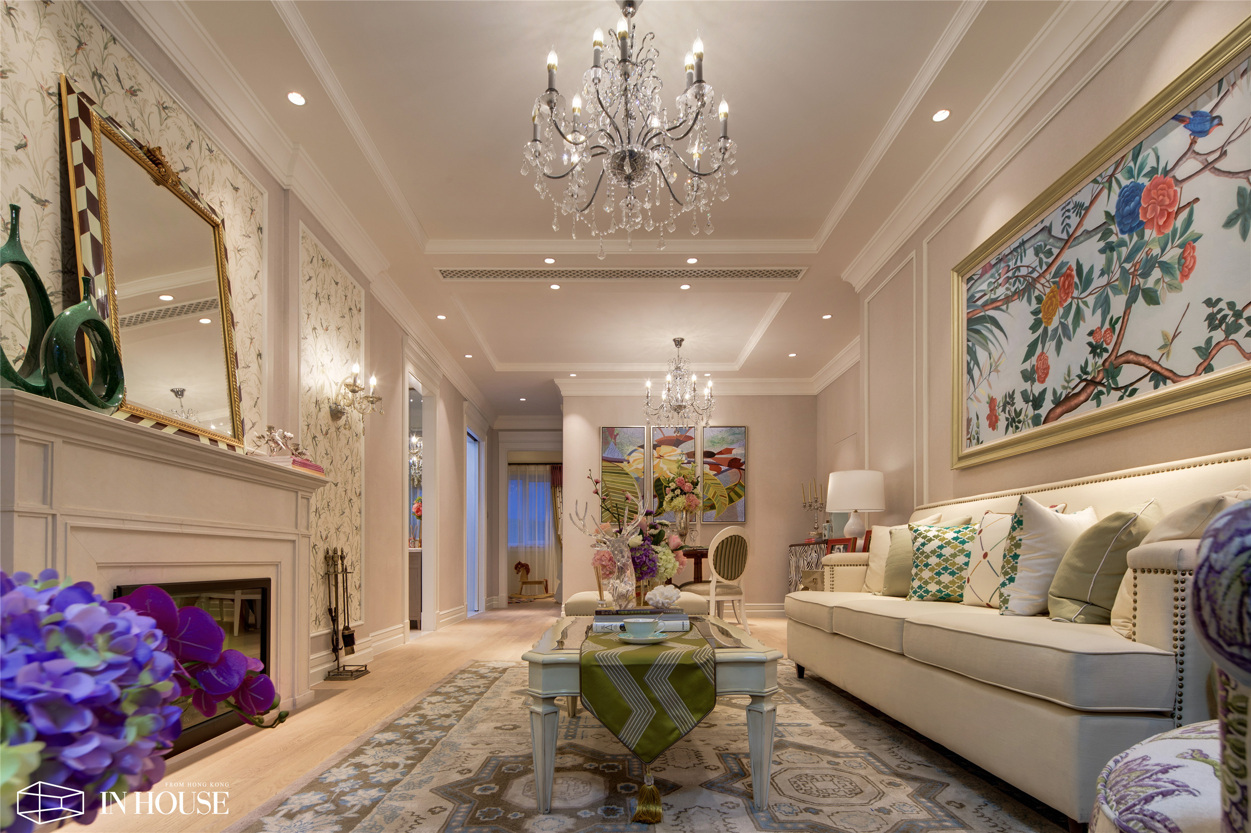 融创中新国际城110㎡样板间软装设计——INHOUSE设计-5