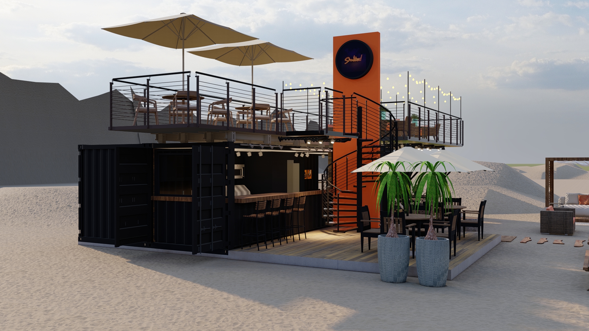 Restaurent In Desert-13