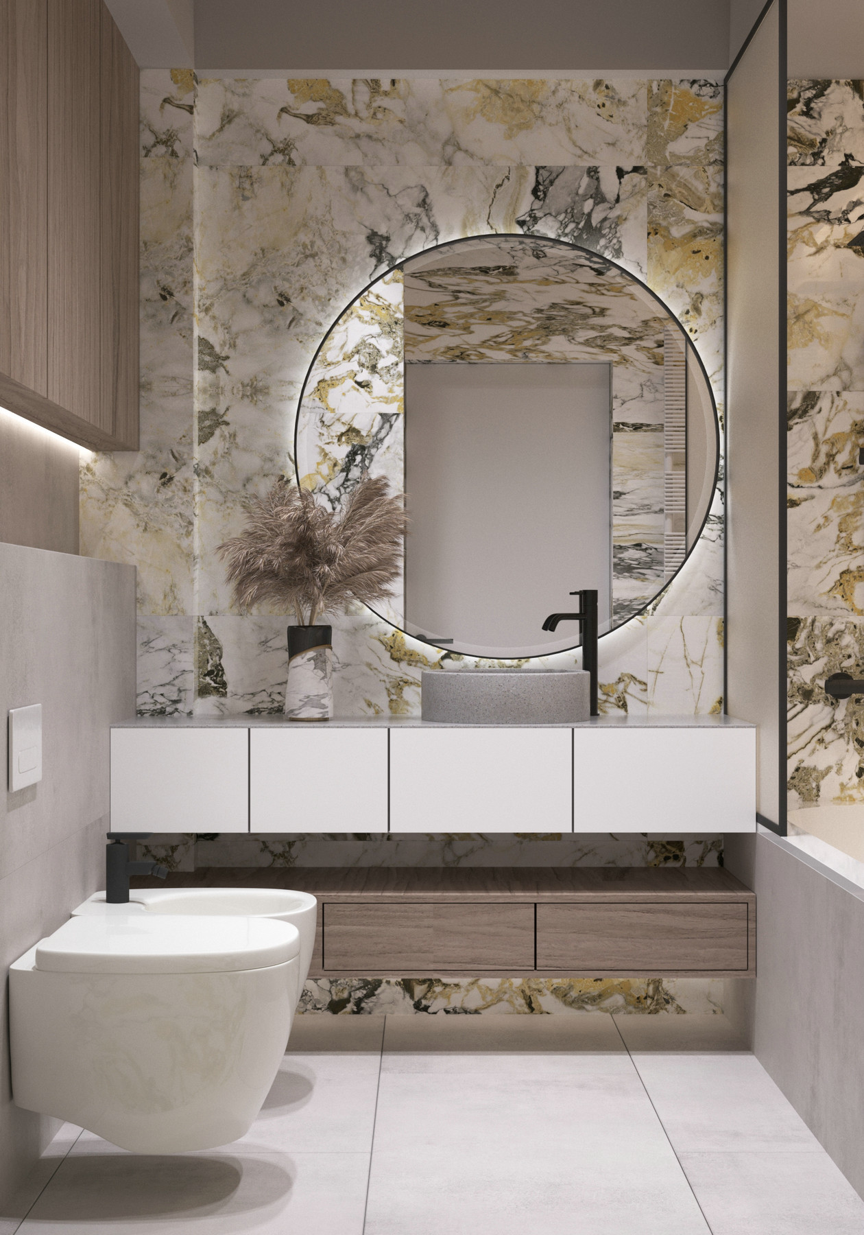 高级灰色系小空间公寓设计-15