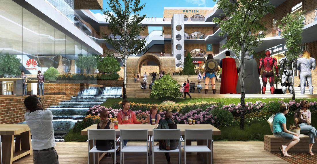 
河南庙荒红砖商业艺术中心 -12