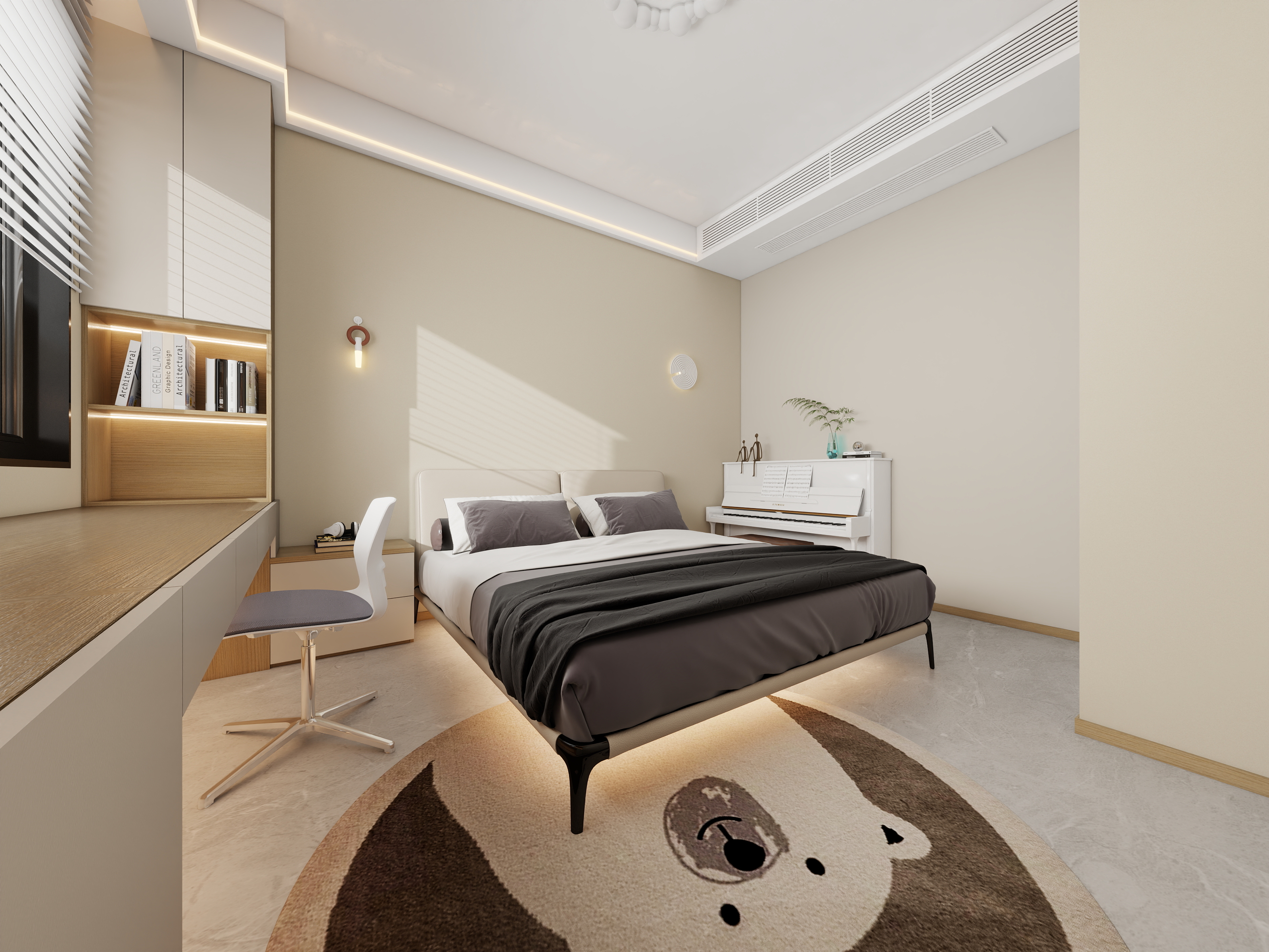 四川岳池御龙湾（214平方意式极简六居室）-58