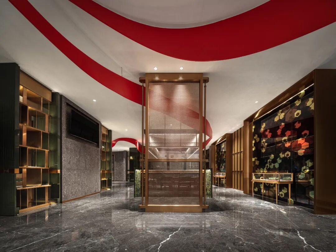 JDKJDesign｜北京·軍中綠花酒店：科技象徵美學與軍旅情懷的交融-28