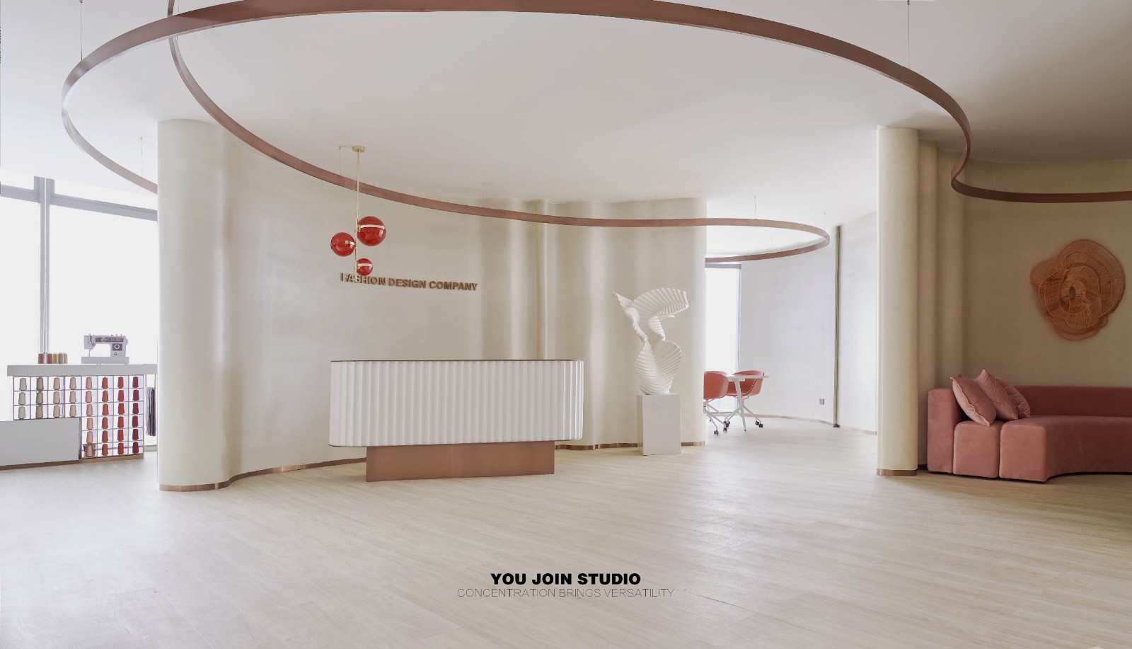 素柔绸纺办公空间设计丨于几设计-8