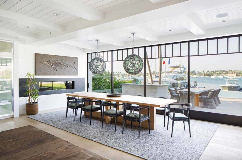 Stunning Modern Newport Beach House created by Sinclair Architects  Associates 令人叹为观止的现代新港海滩住宅由辛克莱建筑师事务所创建-5