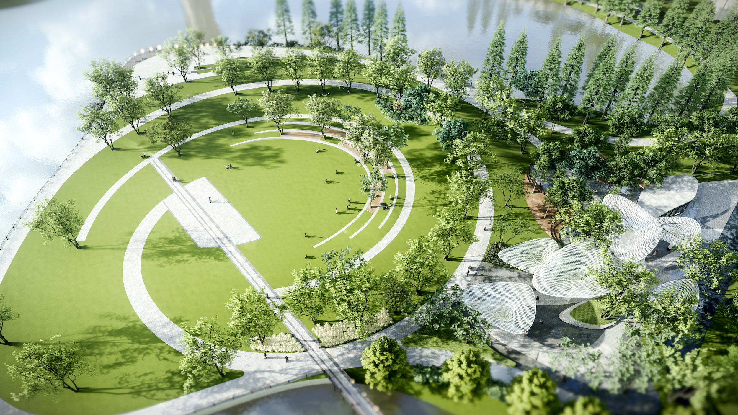 星河明珠湾环湖路景观设计丨中国广东丨希尔景观设计有限公司-22