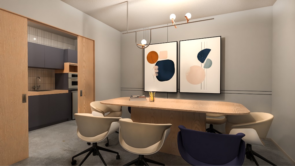 Diseño de Showroom de indumentaria dental.-6