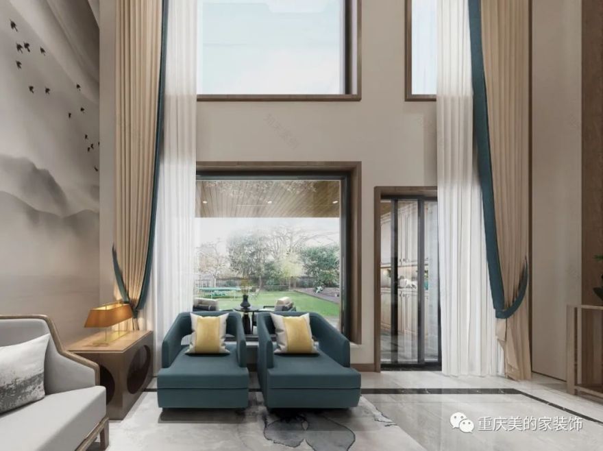 墨韵清秀,新中式文人雅居-45