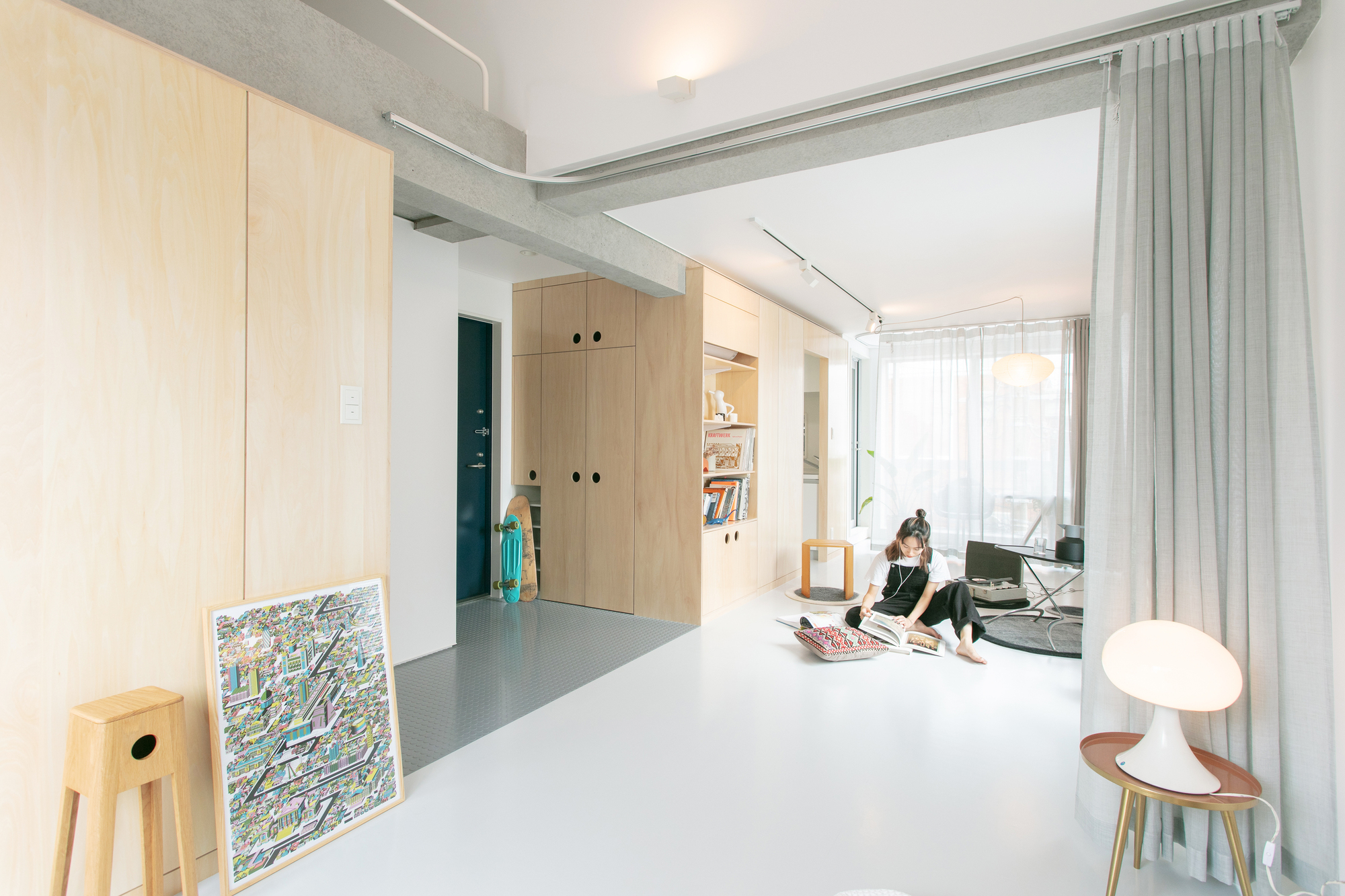 双叶庄公寓丨日本东京丨Masashi Miyamoto Architects,mmar-16