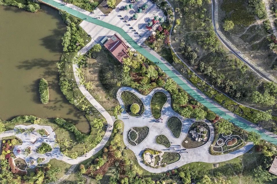 扬州三湾生态中心 | 古运河畔的绿色人文景区-52