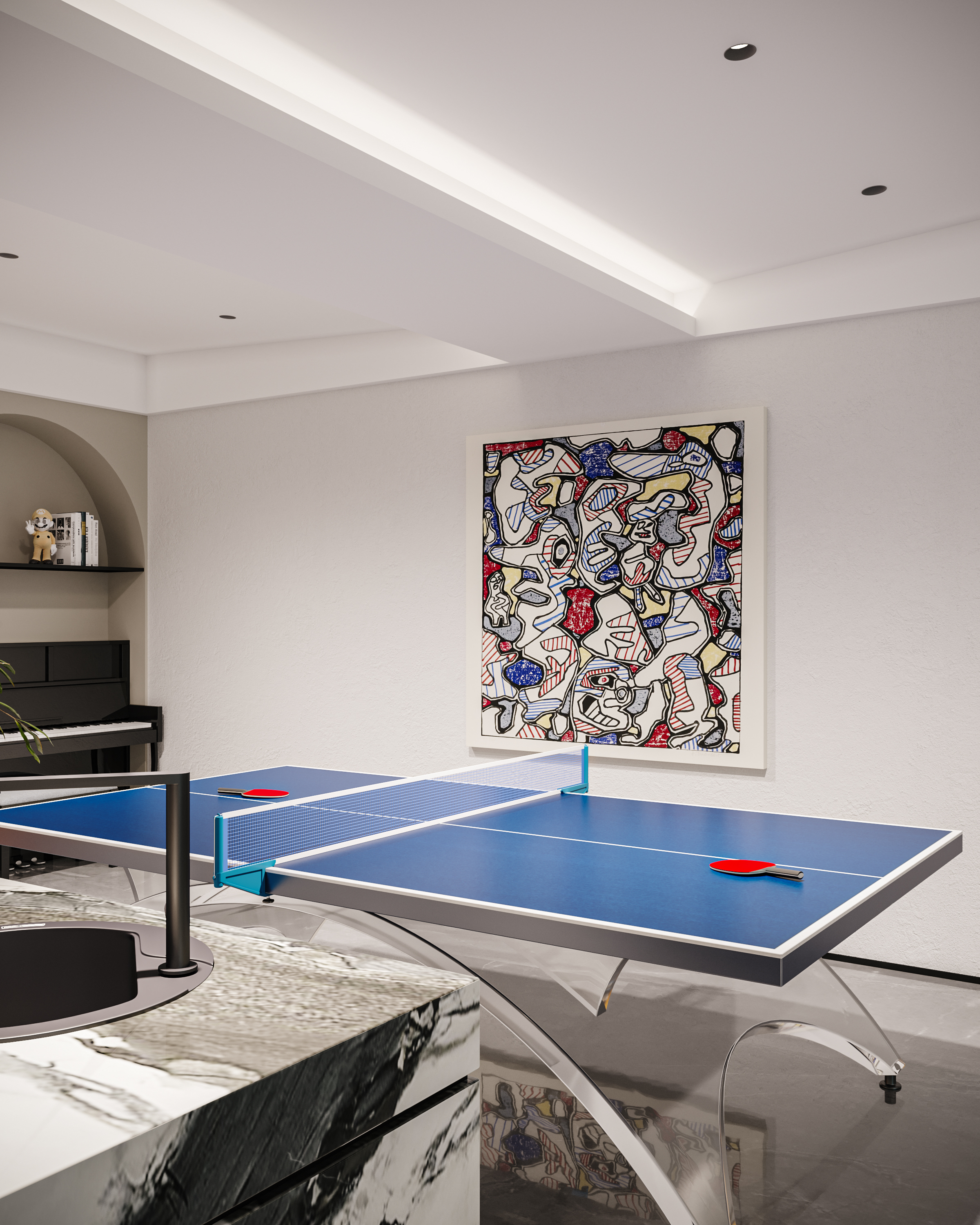 轻奢风格效果图作品丨冈舍小李-4