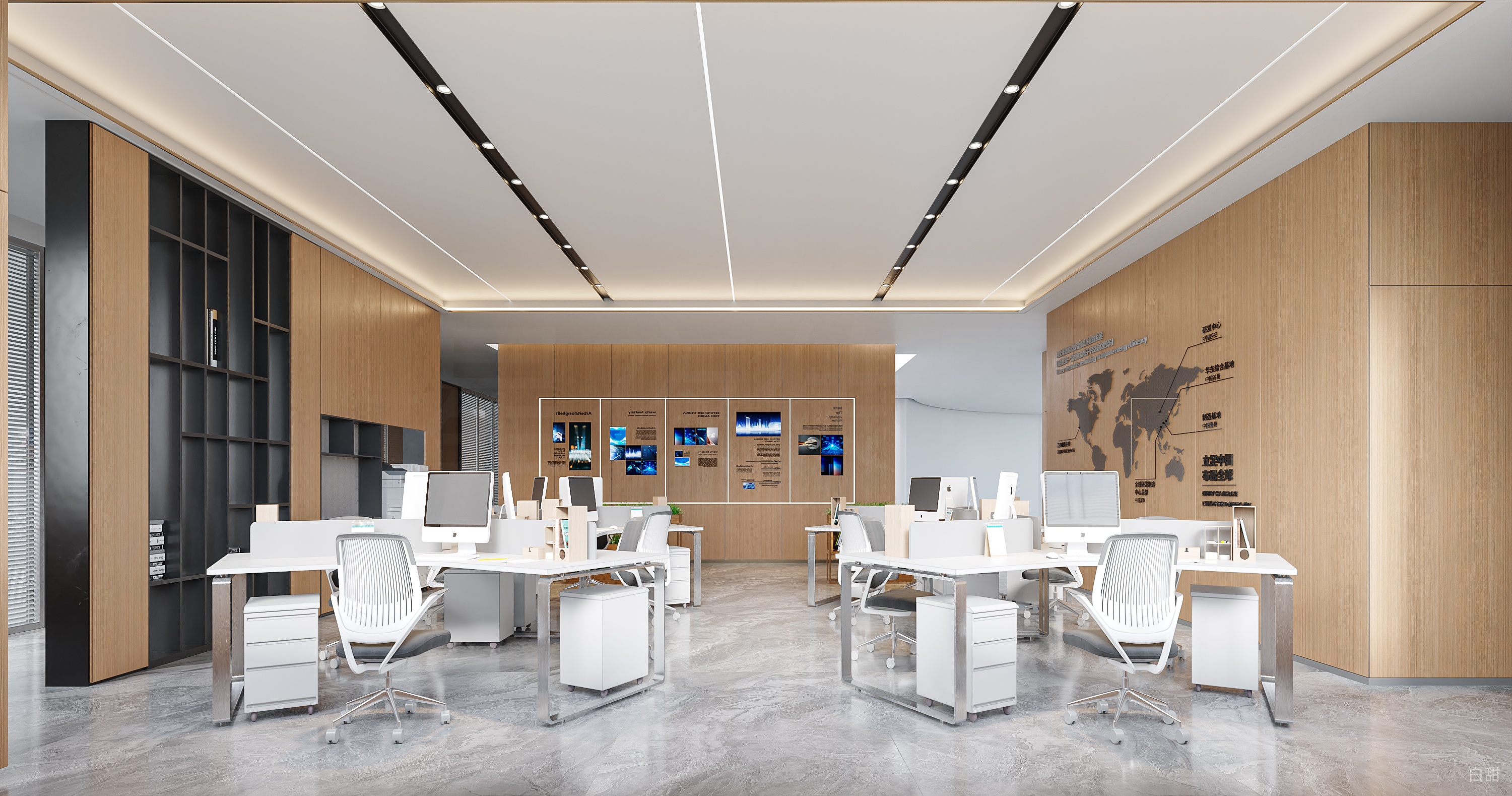 一隅静谧，办公空间的诗意叙事-1