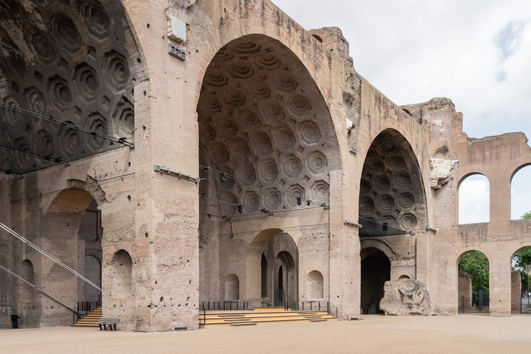 马克森提乌斯大教堂参观路线改造与新舞台丨意大利罗马-19