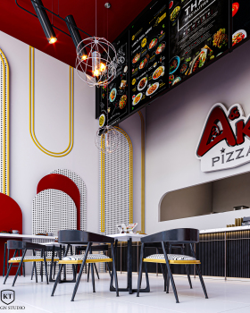 Pizza Restaurant设计丨KT_DESIGN STUDIO