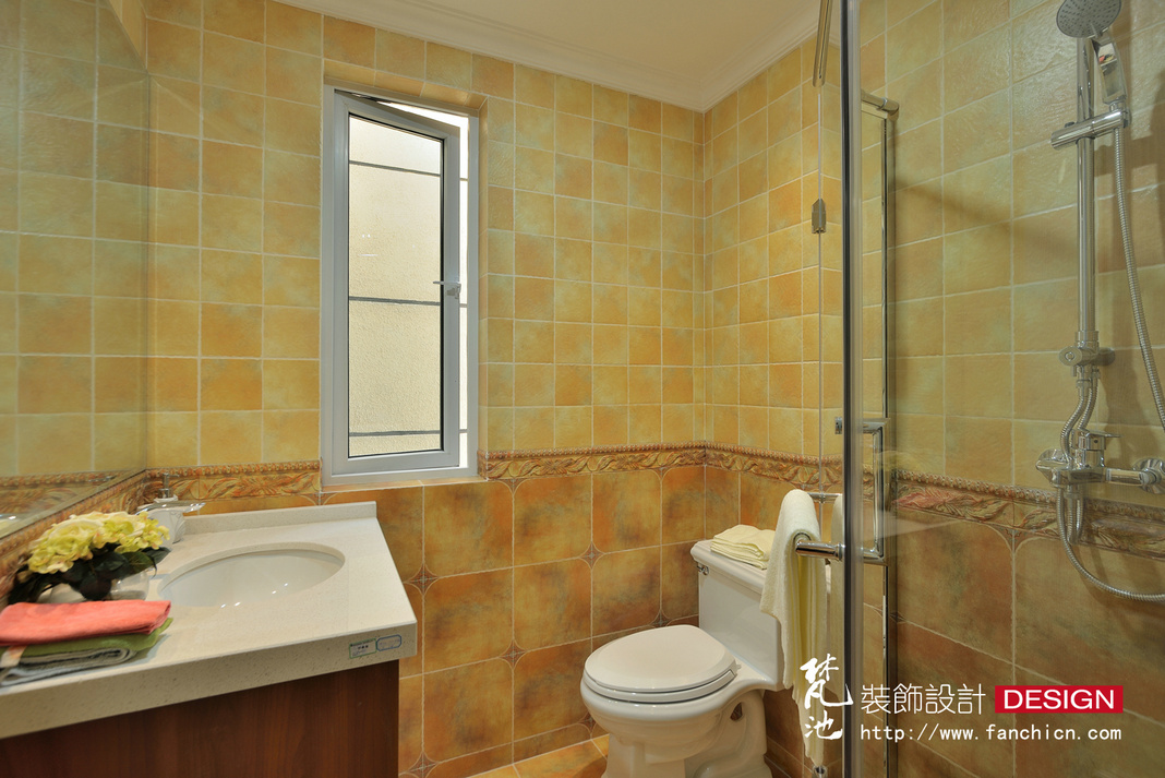 泰州景范康城 90㎡美式样板间 | 复古与活力的完美结合-25