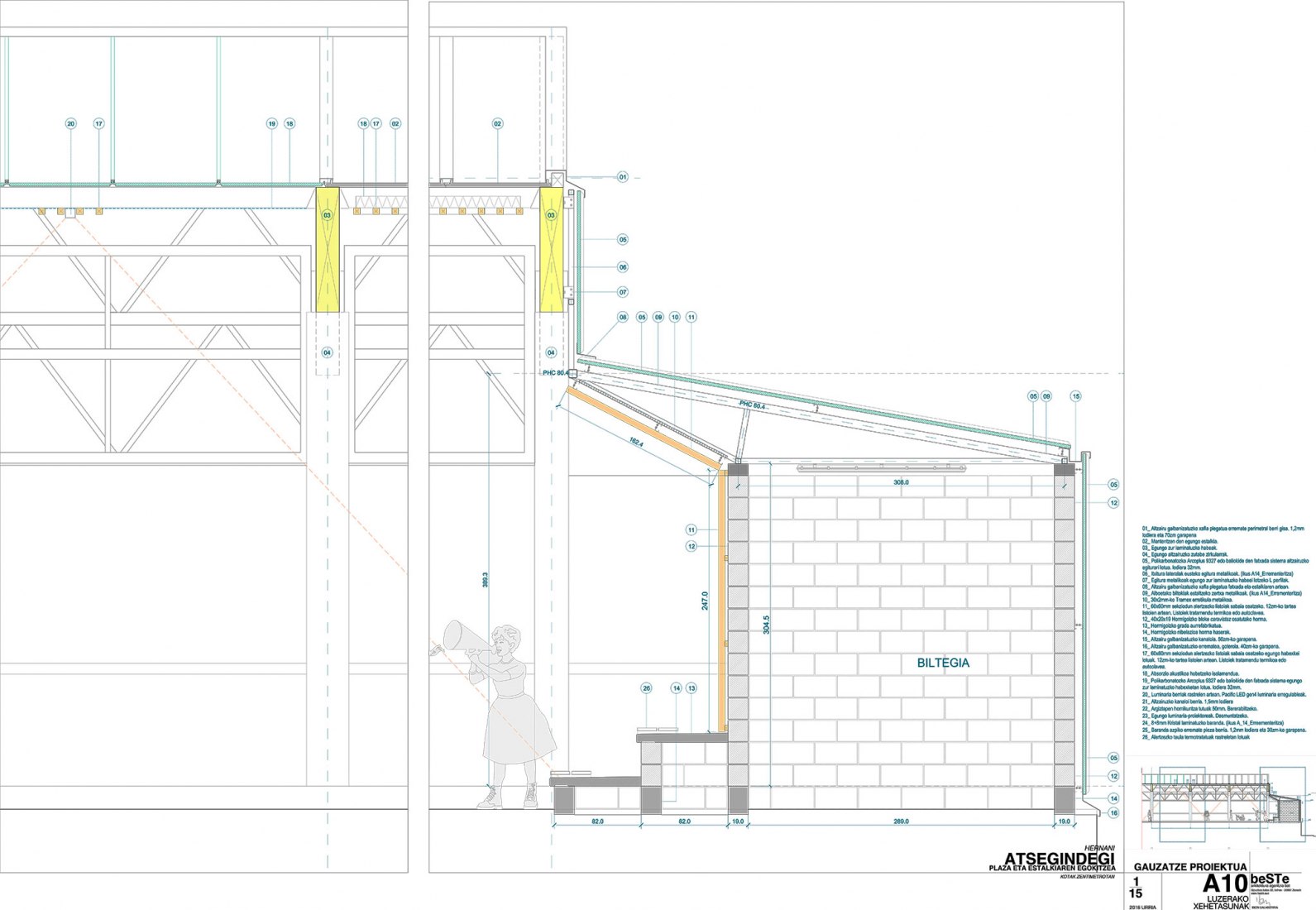 Hernani的Atsegindegi广场顶棚改造项目丨西班牙丨beSTe arkitektura-30