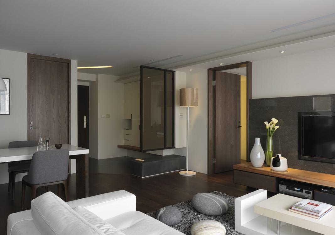 中古屋翻新,简约舒适空间设计-2