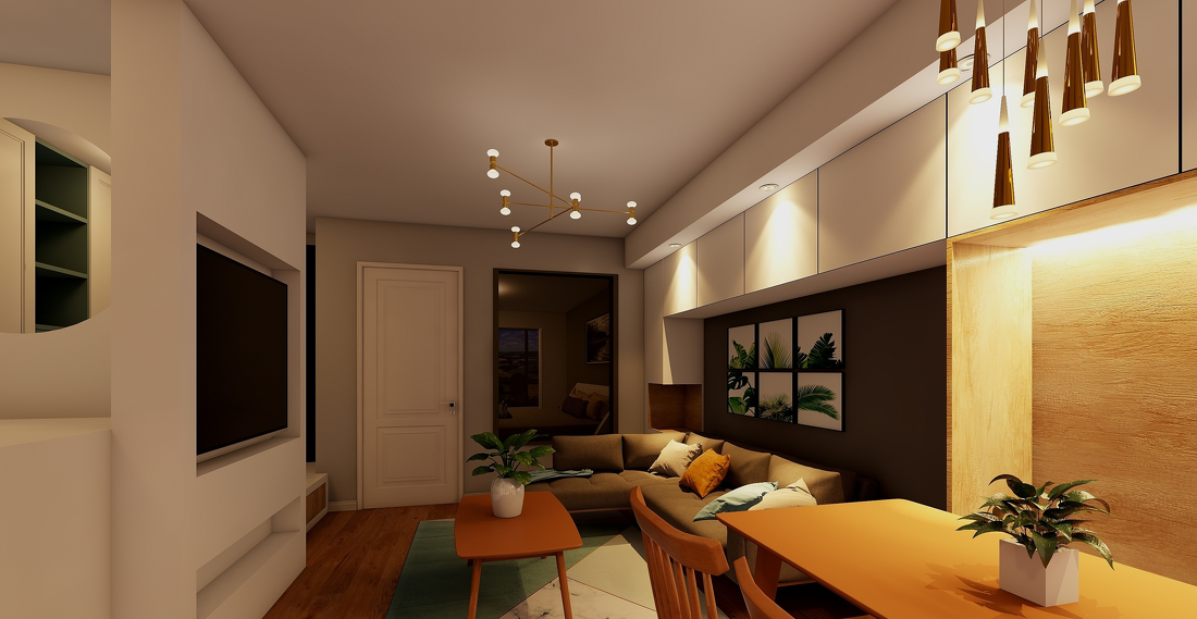 
2居改爆改4居室 -4