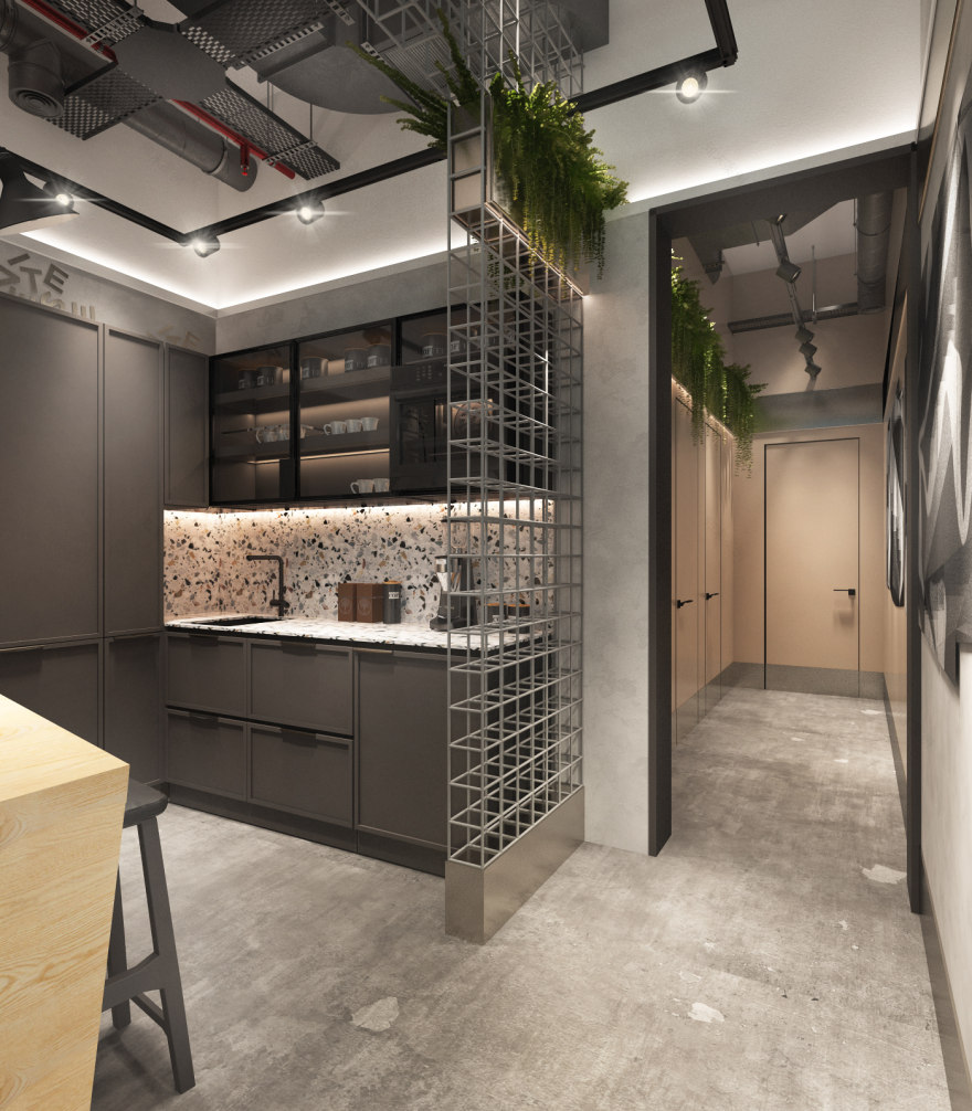 办公室设计项目丨RedLine 设计工作室-3