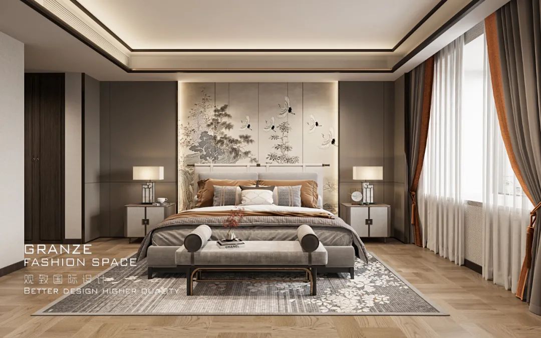 水沐明悦府新中式设计丨中国淮安丨观致国际设计-43