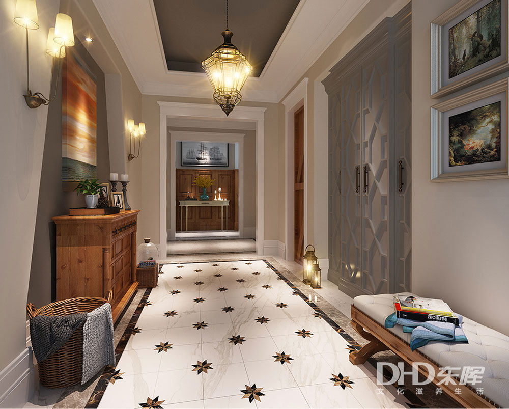 北京格拉斯小镇三期 3012#式田园风格别墅设计案例-16