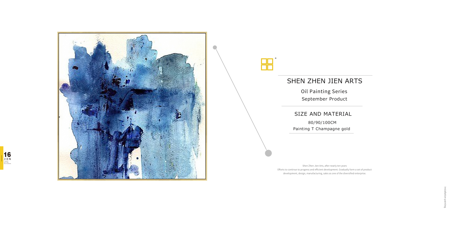 集恒手工抽象油画，家居、别墅、酒店软装新选择-18